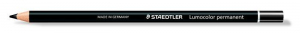 Staedtler "Lumocolor 108 20" henger alakú, vízálló ceruza fekete (glasochrom) (108 20-9)